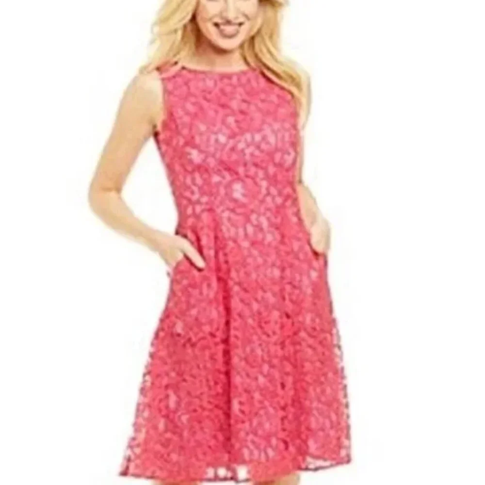 adrianna papell pink lace dress Adrianna Papell - 40395